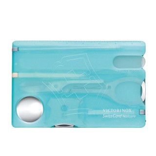 Navaja Swisscard Nailcare color Celeste Victorinox